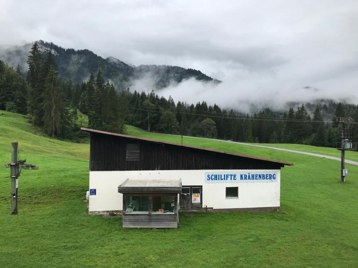 Kleine Ferienwohnung Am Rande Der Wildnis Sibratsgfäll Exteriör bild