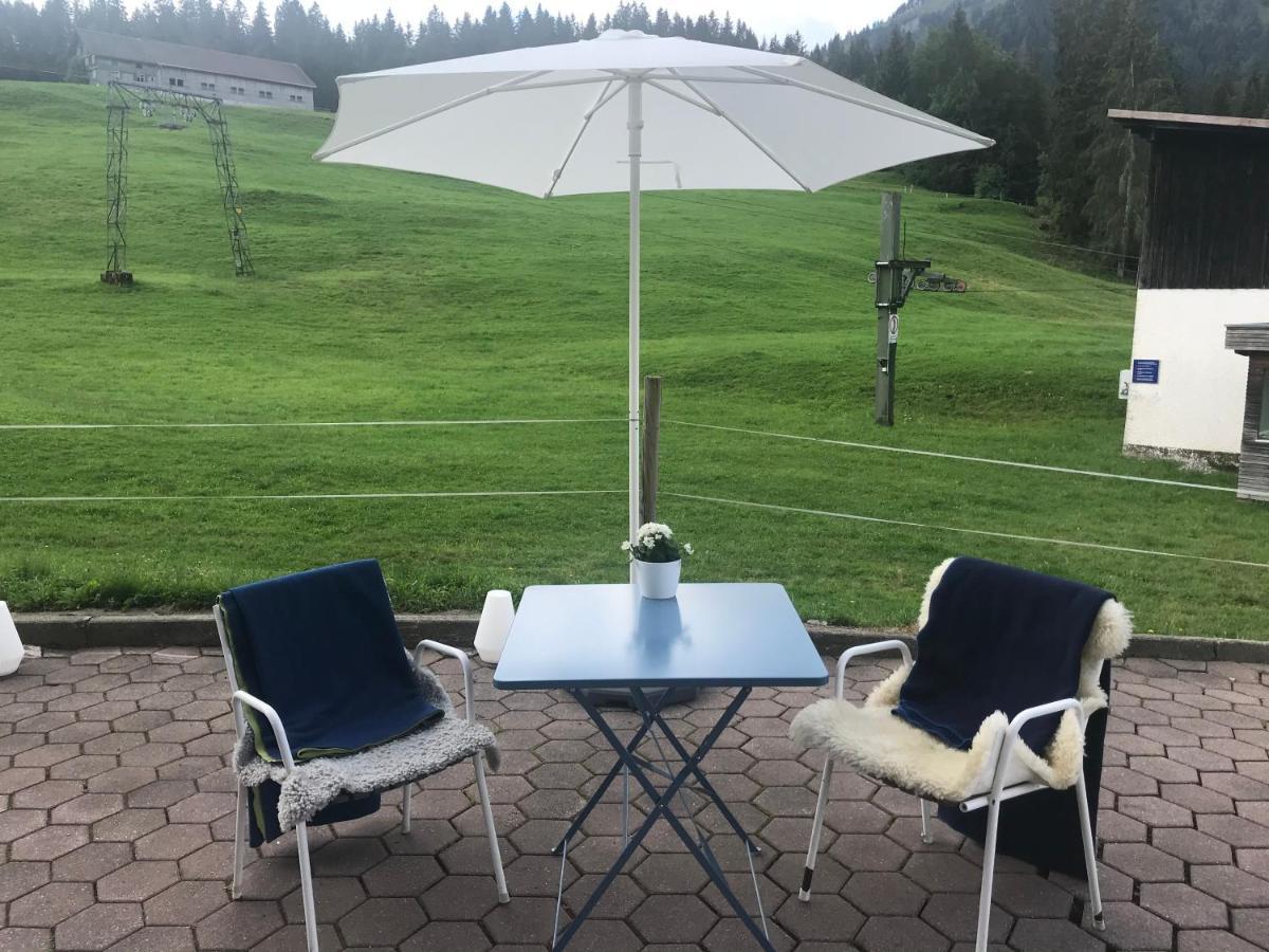 Kleine Ferienwohnung Am Rande Der Wildnis Sibratsgfäll Exteriör bild