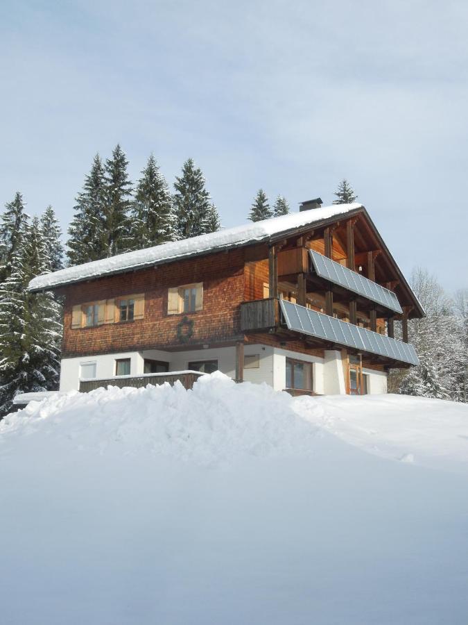 Kleine Ferienwohnung Am Rande Der Wildnis Sibratsgfäll Exteriör bild