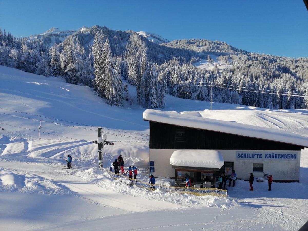 Kleine Ferienwohnung Am Rande Der Wildnis Sibratsgfäll Exteriör bild